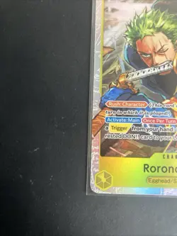 Roronoa Zoro (Alternate Full Art) ST29-014 : Egghead Foil NM Card - Image 5