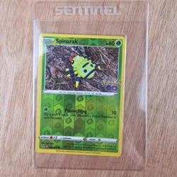 Pokemon TCG SPINARAK Peelable Hidden Ditto Card #006/078 Pokemon Go Reverse Holo - Image 1