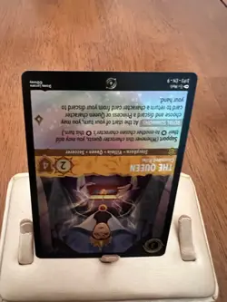 Disney Lorcana Promo Card The Queen Conceited Ruler 3/P3 Cold Foil English - Image 5