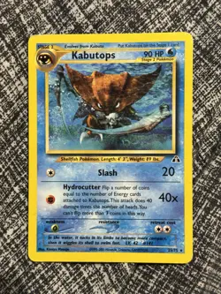 Pokemon Kabutops 25/75 Rare Neo Discovery - Image 1