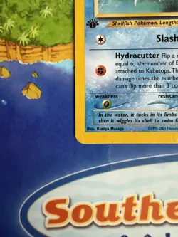 Pokemon Kabutops 1st Edition Neo Discovery 25/75 Non Holo Rare Heavily Played - Image 2