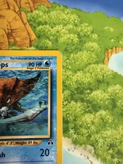 Pokemon Kabutops 1st Edition Neo Discovery 25/75 Non Holo Rare Heavily Played - Image 4