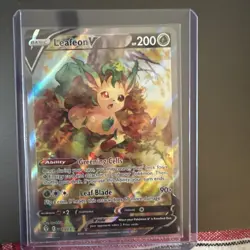 Leafeon V 167/203 Alt Art Evolving Skies Pokemon TCG 2021 NM! 💎 - Image 1