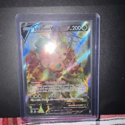 Leafeon V 167/203 Alt Art Evolving Skies Pokemon TCG 2021 NM! 💎 - Image 2