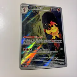 Pokemon TCG Armarouge Scarlet & Violet Holo Illustration Card 203/198 Base Set - Image 2
