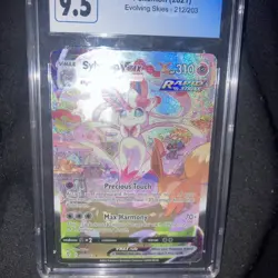CGC 9.5 Sylveon VMAX Pokemon(2021) 212/203 Evolving Skies Alt Art - Image 1