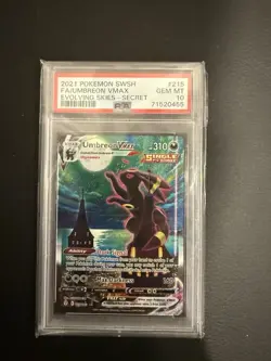 Pokemon 2021 Umbreon VMAX 215/203 Alt Art Evolving Skies GEM MINT PSA 10 - Image 1