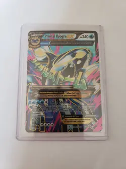 Pokemon TCG Primal Kyogre-EX Primal Clash 149/160 Holo Full Art Ultra Rare Card - Image 1