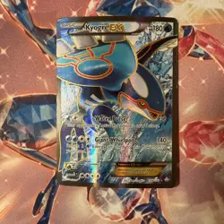 Kyogre EX 148/160 Full Art Ultra Rare Holo Pokemon 2015 Primal Clash MP -Special - Image 1