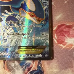 Kyogre EX 148/160 Full Art Ultra Rare Holo Pokemon 2015 Primal Clash MP -Special - Image 4