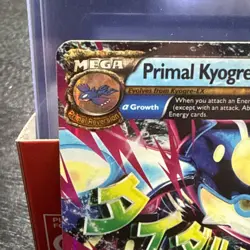 Pokemon - TCG Primal Kyogre EX Full Art Holo Ultra Rare XY Primal Clash 55/160 - Image 5