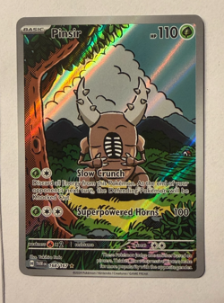 Pinsir - 168/167 - Illustration Rare NM, English Pokemon Twilight Masquerade - Image 1
