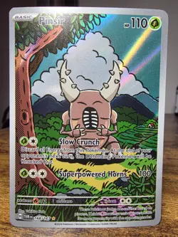 Pokemon TCG Pinsir 168/167 Sv06 Twilight Masquerade Illustration Rare NM - Image 1