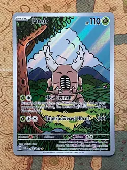 Pokemon Card TCG - Pinsir 168/167 Illustration Rare Twilight Masquerade NM - Image 1