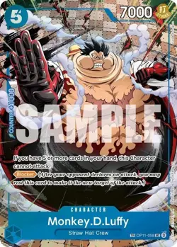 OP11-058TR Monkey.D.Luffy OP13 Treasure Rare English One Piece Card Game TCG CCG - Image 1