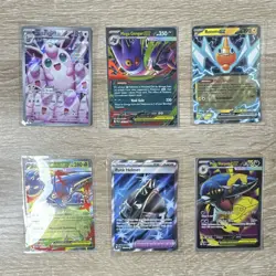 Pokemon 6 Card Lot Holo Wigglytuff Mega Gengar EX Rotom EX Mega Heracross EX - Image 1