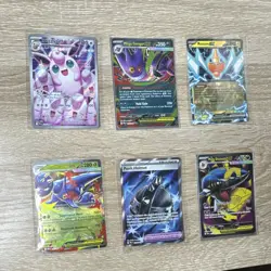 Pokemon 6 Card Lot Holo Wigglytuff Mega Gengar EX Rotom EX Mega Heracross EX - Image 2