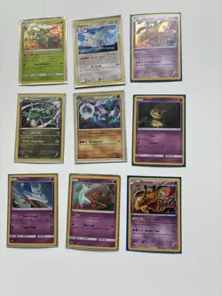 Pokemon TCG 9 Old Vintage Holo Lot SM, XY, And WOTC Set Cards - Image 1