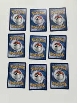 Pokemon TCG 9 Old Vintage Holo Lot SM, XY, And WOTC Set Cards - Image 2