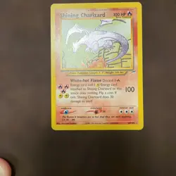 Pokemon TCG Neo Destiny Shining Charizard 107/105 Secret Rare Holo Card 2000 - Image 3