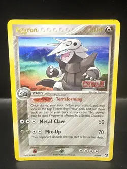 Pokemon Card - Aggron Power Keepers Stamped 1/108 Reverse Holo - Image 2