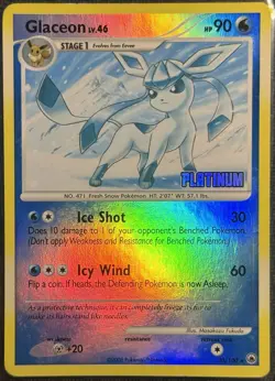 Pokemon TCG • 2x Cards • Pikachu + Glaceon - Platinum Stamped BK Promos • MP-HP - Image 4