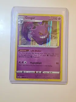 Gengar 085/202 Holo Sword and Shield Base Set 2020 Rare (NM) Pokemon Card - Image 1