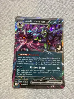 Marnie's Grimmsnarl ex 136/182 Destined Rivals Ultra Rare Holo Pokemon Card NM - Image 1