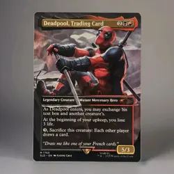 MTG - Deadpool, Trading Card - Secret Lair Drop Regular 1753 - Image 1