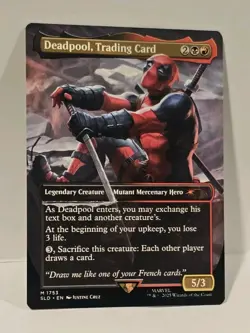 MTG - Deadpool, Trading Card - Secret Lair Drop Regular 1753 - Image 3
