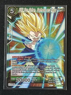 Dragon Ball Super Card Game SS2 Son Gohan Sadness and Rage SR Foil Card BT27-59 - Image 1