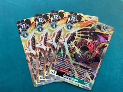 Ouryumon BT24-064 Playset Time Stranger Digimon Card Game x4 - Image 1