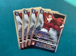 The Crossroad Witch BT24-086 Playset Time Stranger Digimon Card Game x4 - Image 1