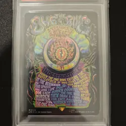 2023 MAGIC THE GATHERING LTR MTG SHOWCASE - FOIL #748 THE ONE RING PSA 9 POSTER - Image 4