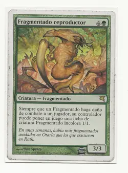 BROOD SLIVER Magic Salvat MTG Hachette Spanish Fragmentado Reproductor VG / MP - Image 1