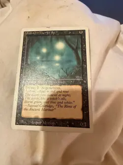 RARE MTG Will-o'-the-Wisp Third EDITION!! - Image 1