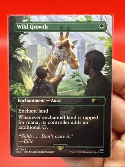 Wild Growth (7049) Secret Lair Drop SLD The Last of Us Part I Regular - Image 2