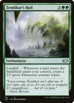 MTG Zendikar's Roil ** Jumpstart 2022 ** English (NM) - Image 1