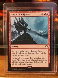 Fury of the Horde Duel Decks: Speed vs. Cunning Regular Magic The Gathering MTG - Image 1