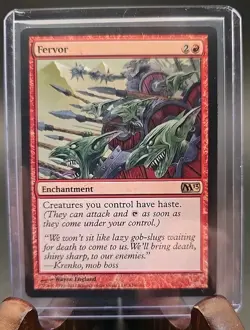 Fervor Core Set 2013 (M13) MTG Regular Near Mint - Image 3