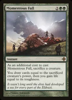Momentous Fall (ROE-197) - Rise of the Eldrazi - Image 1