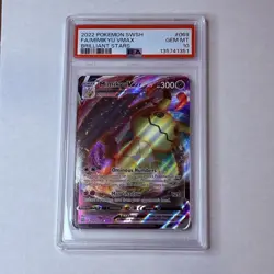Mimikyu VMAX Ultra Rare SWSH: Brilliant Stars PSA 10 Gem Mint 069/172 - Image 1
