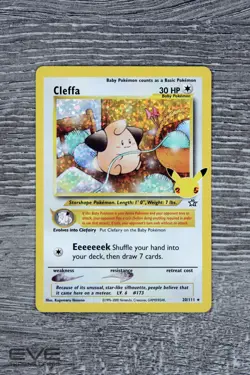 Raw Pokemon Card - #20/111 Cleffa Celebrations Classic Collection - NM/M - Image 1