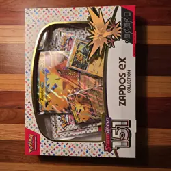 151 Zapdos Ex Collection Box Scarlet & Violet Pokemon TCG **SEALED/NEW** - Image 1