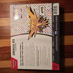 151 Zapdos Ex Collection Box Scarlet & Violet Pokemon TCG **SEALED/NEW** - Image 2