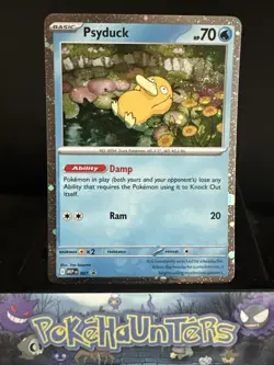 Pokemon Card Psyduck MEP 007 Black Star Promo Holo Mega Evolutions Near Mint - Image 1