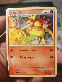 Magmar 62/95 Call of Legends 2011 French NM Non-Holo Pokemon TCG - Image 1