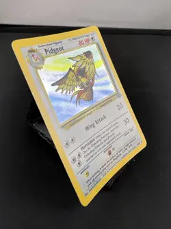 Pokemon TCG Pidgeot 8/64 Jungle Set Holo WOTC 1999 Rare Vintage HP - Image 3