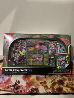 Pokemon TCG Mega Venusaur EX Premium Collection Box Factory Sealed Brand New 🚚 - Image 1
