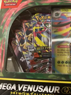 Pokemon TCG Mega Venusaur EX Premium Collection Box Factory Sealed Brand New 🚚 - Image 2